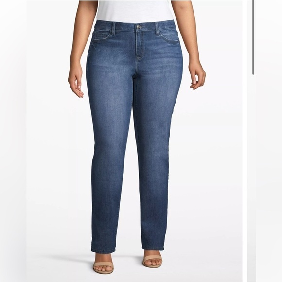 Venezia Denim - NWT lane Bryant Venezia denim Straight leg jeans | Size 16P